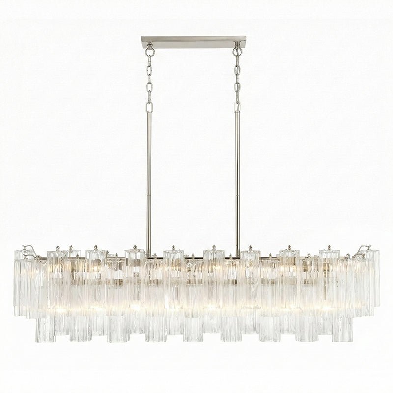 Eloria Glass Linear Chandelier