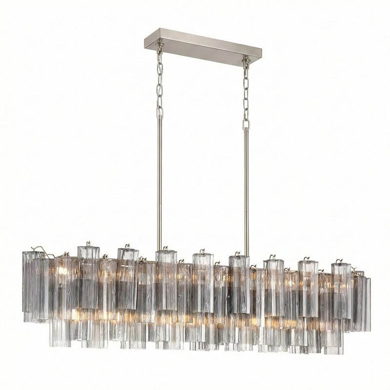Eloria Glass Linear Chandelier