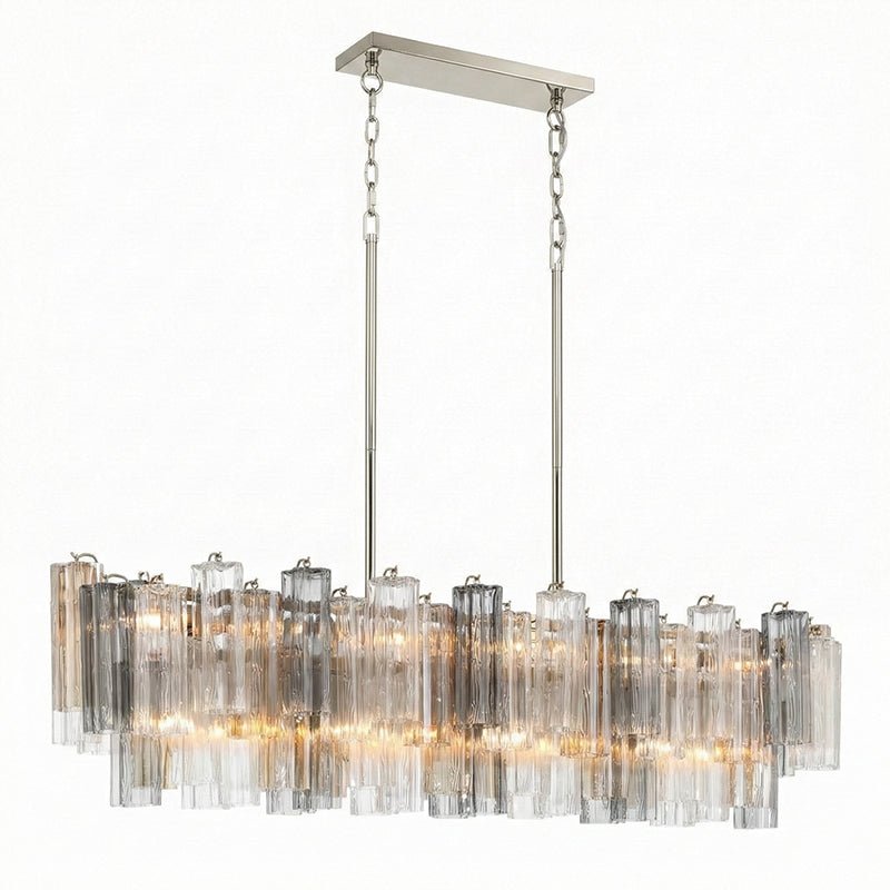 Eloria Glass Linear Chandelier