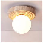 Elira Travertine Ceiling Light
