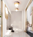 Elira Travertine Ceiling Light