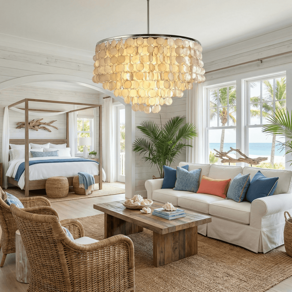 Oceana Shell chandelier