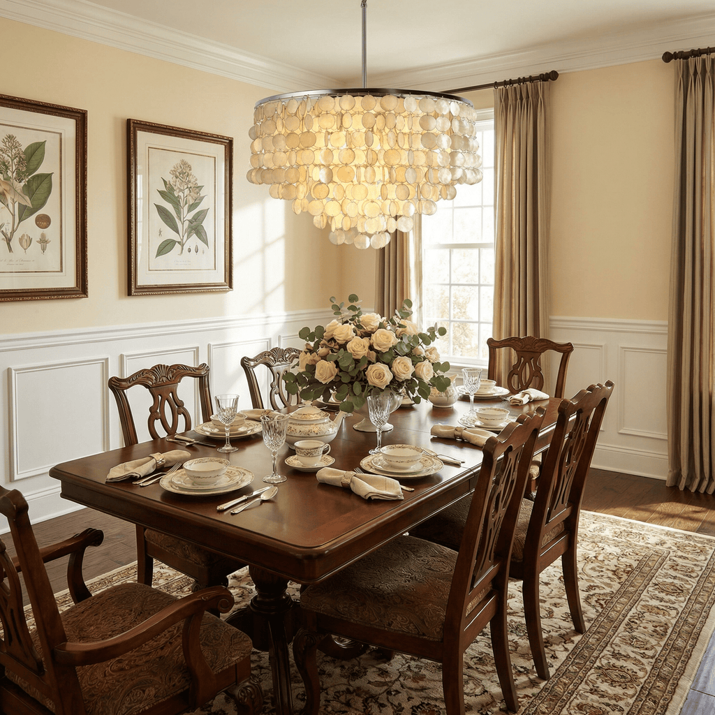 Oceana Shell chandelier