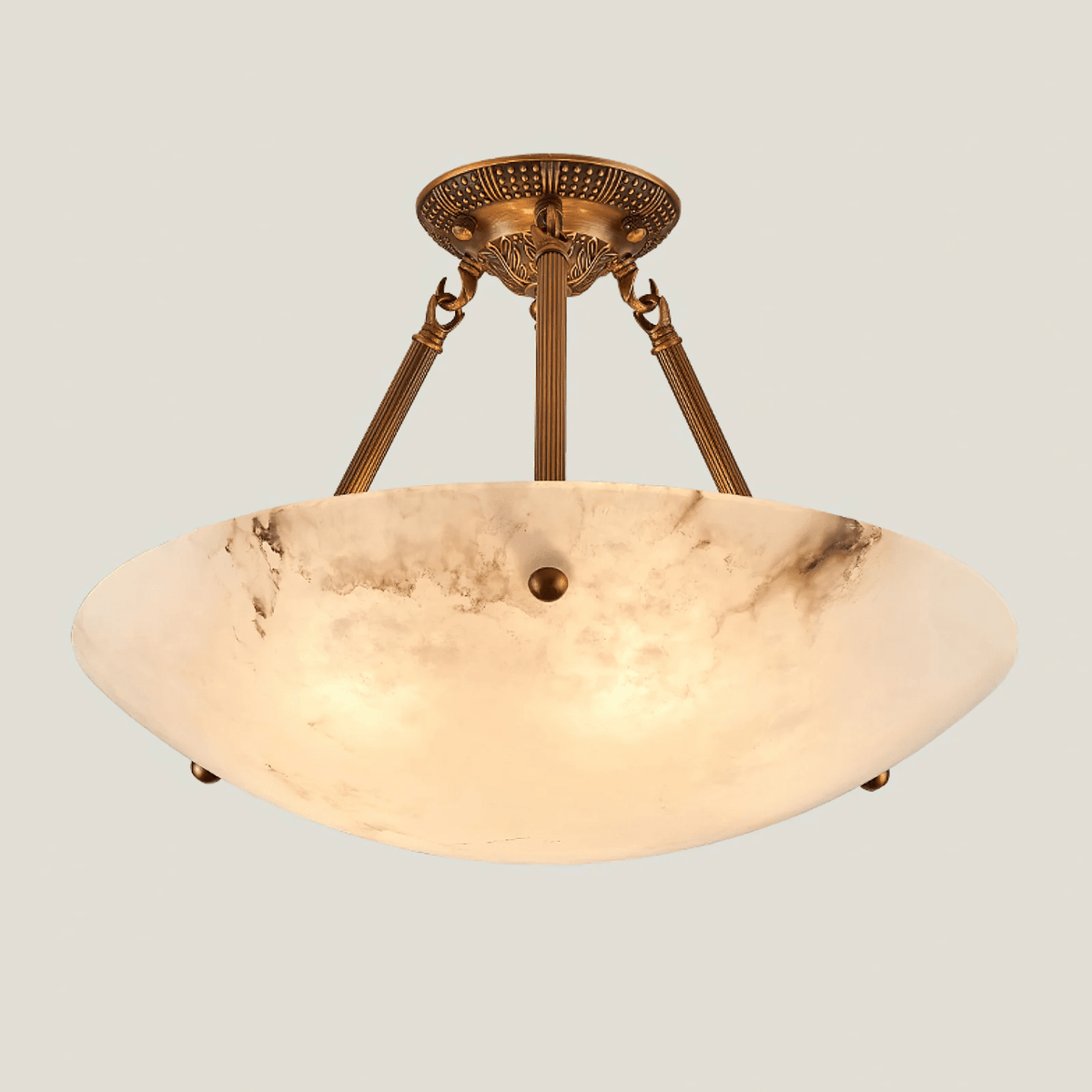 Calyra Alabaster Ceiling Light