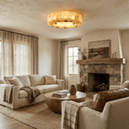 Luriel Alabaster Ceiling Light