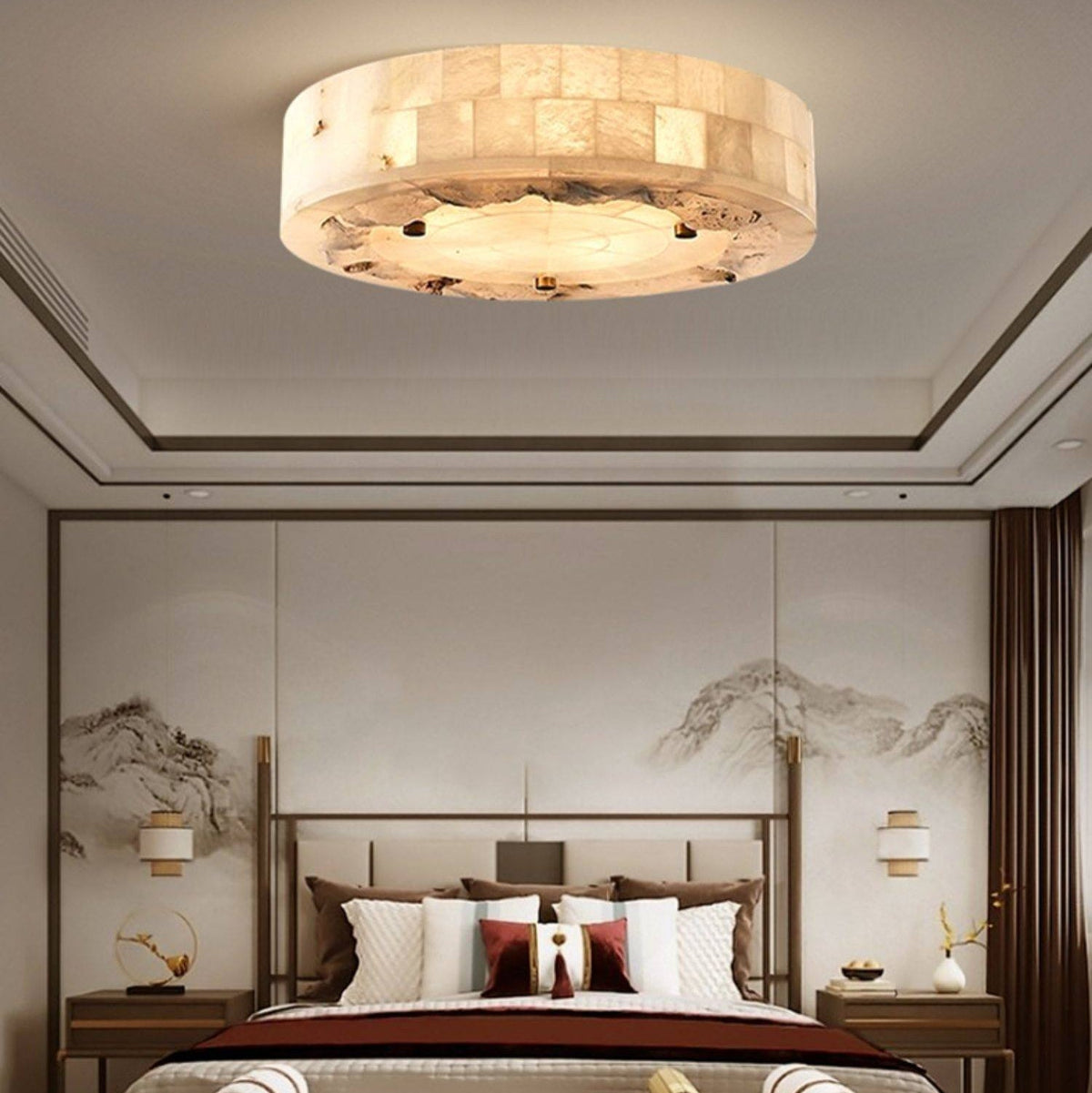 Luriel Alabaster Ceiling Light