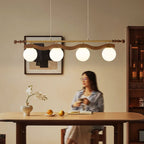 Sinuara Ribbon Globe Linear Chandelier