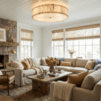 Aurelia Alabaster Ring Ceiling Lamp