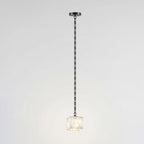 Cascade Chain Cube Chandelier