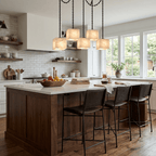 Cascade Chain Cube Chandelier