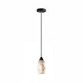 Faceted Alabaster Cluster Chandelier
