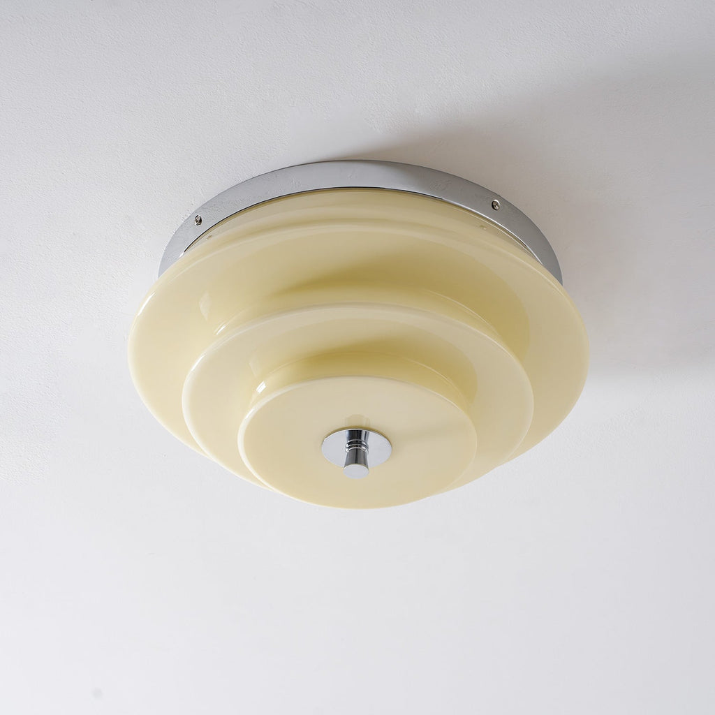 Tiered Glass Ceiling Light