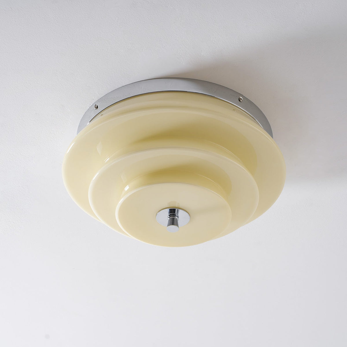 Tiered Glass Ceiling Light