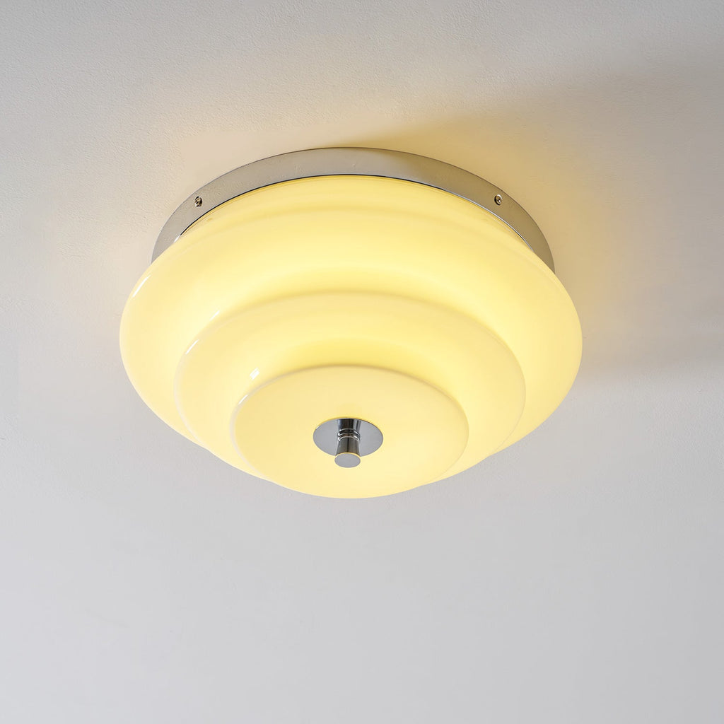 Tiered Glass Ceiling Light