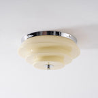 Tiered Glass Ceiling Light
