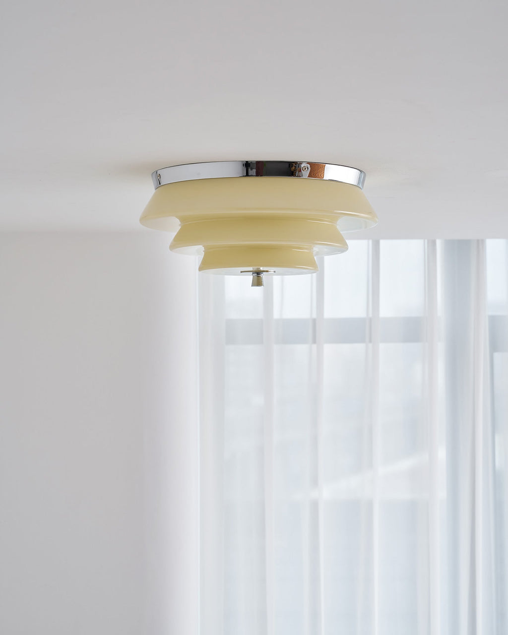 Tiered Glass Ceiling Light