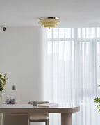 Tiered Glass Ceiling Light