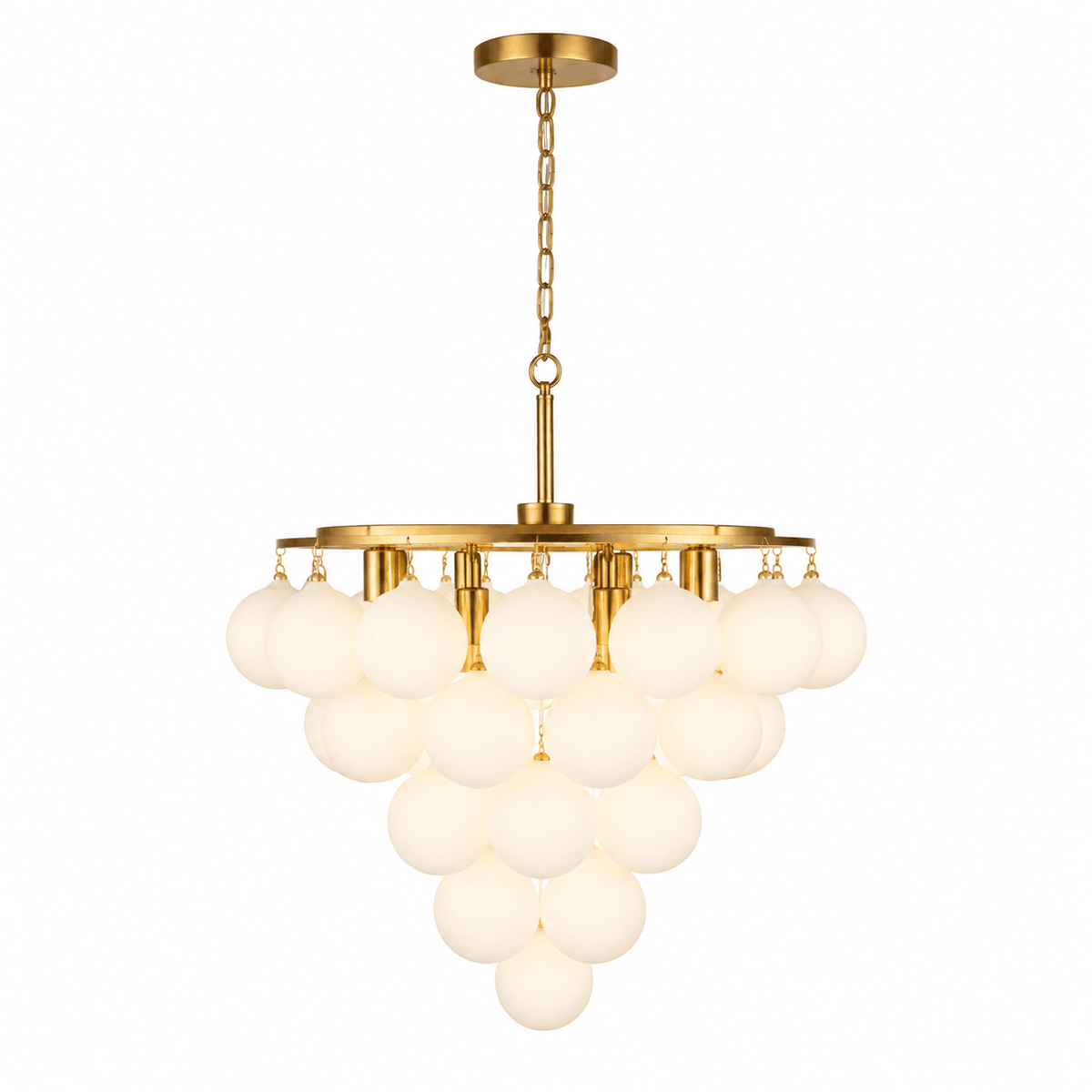 Glass Ball Bubble Chandelier