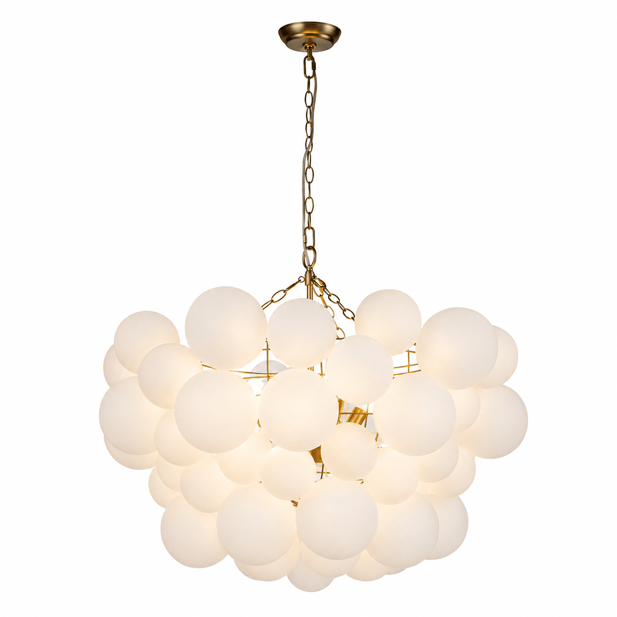 Glass Ball Bubble Chandelier