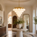 Glass Ball Bubble Chandelier