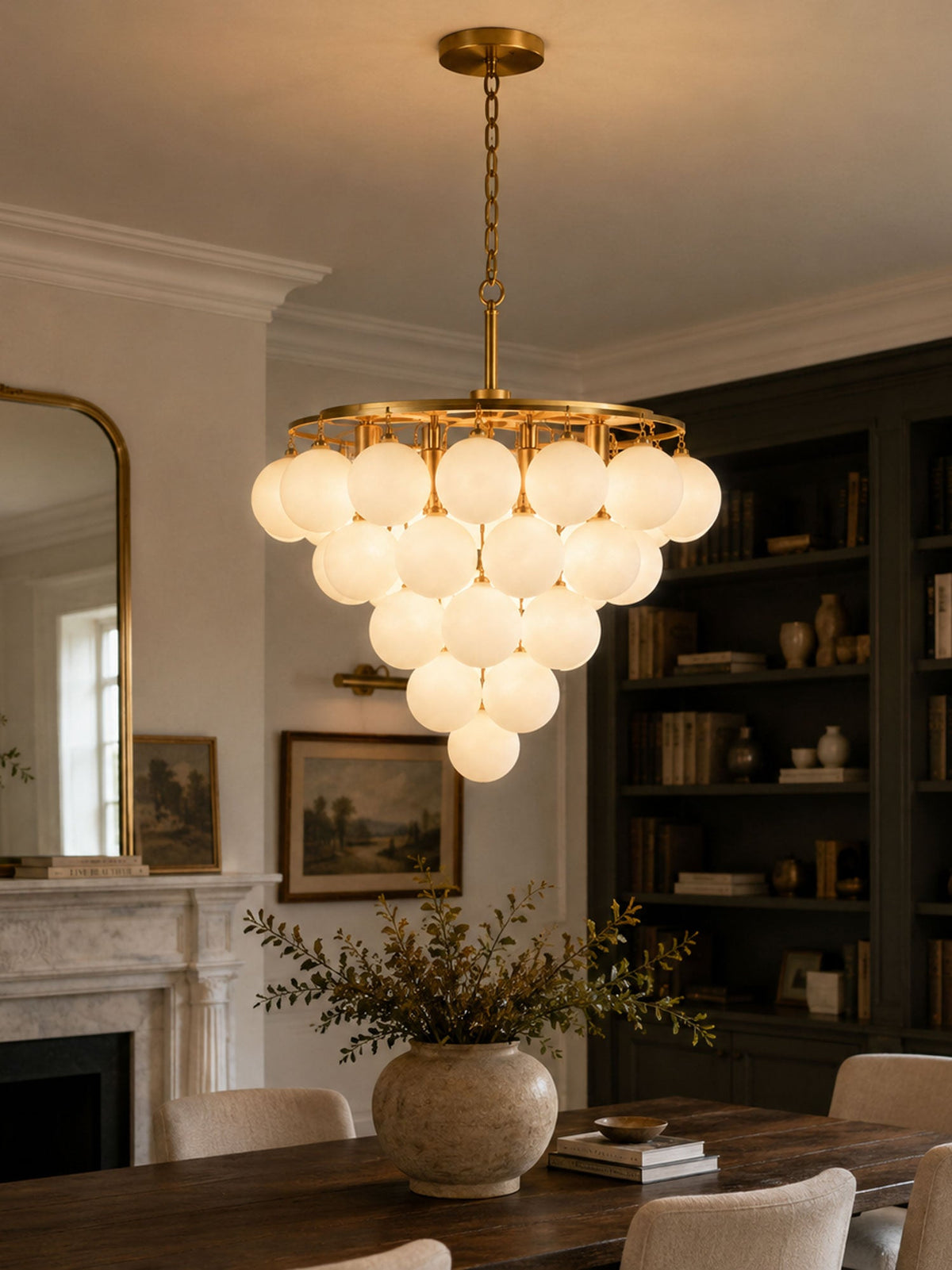 Glass Ball Bubble Chandelier