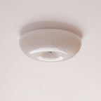 Swirl Glass Flush Mount