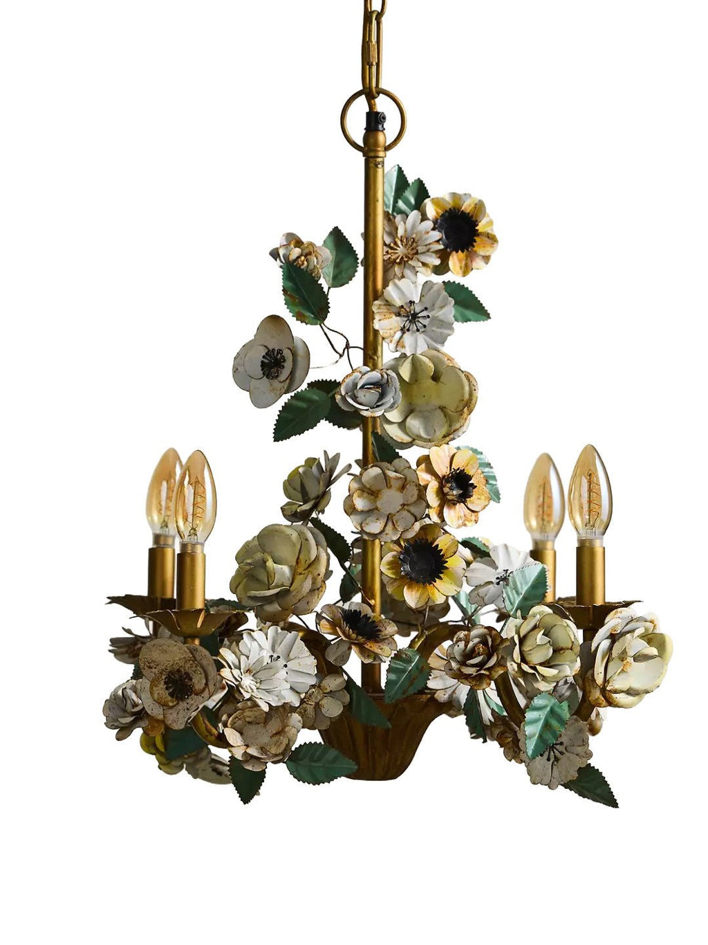 Vintage Floral Chandelier