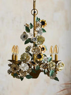 Vintage Floral Chandelier