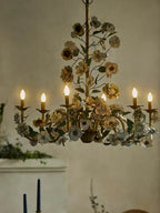 Vintage Floral Chandelier