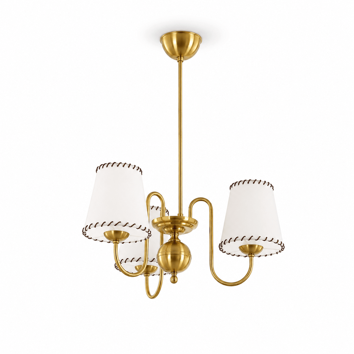 Scalloped Shade Chandelier