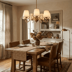 Scalloped Shade Chandelier