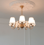 Scalloped Shade Chandelier