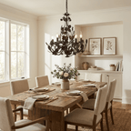 Rosaio Wrought Iron Chandelier
