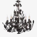 Rosaio Wrought Iron Chandelier