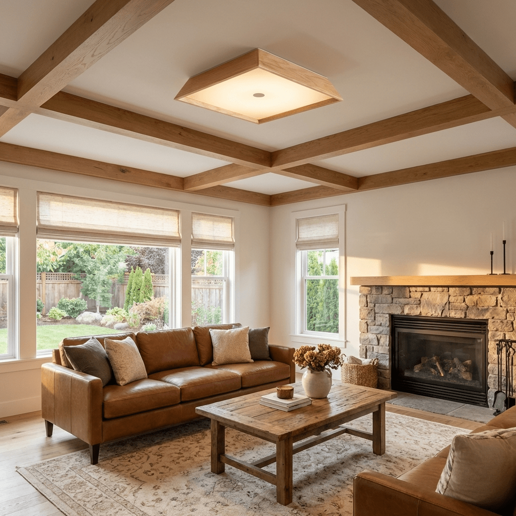 Lumo Wood Ceiling Light