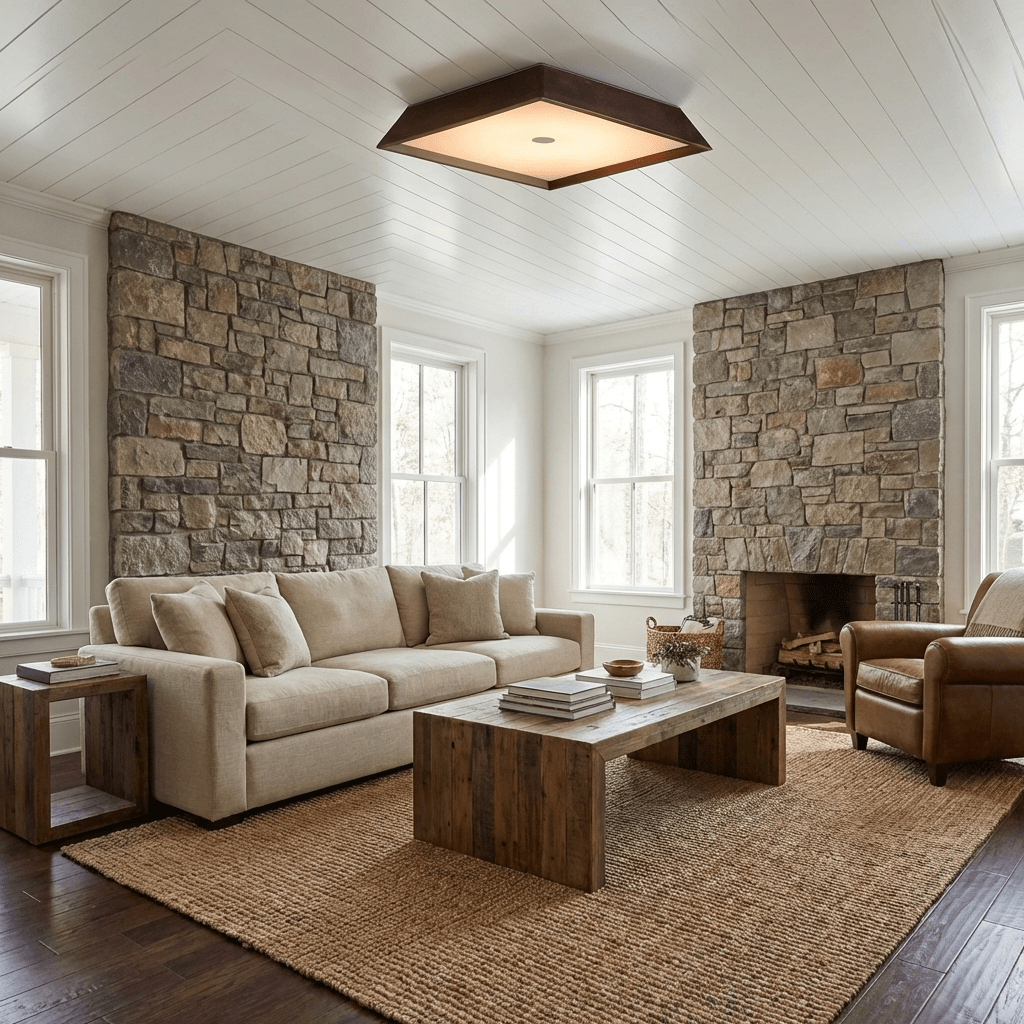 Lumo Wood Ceiling Light