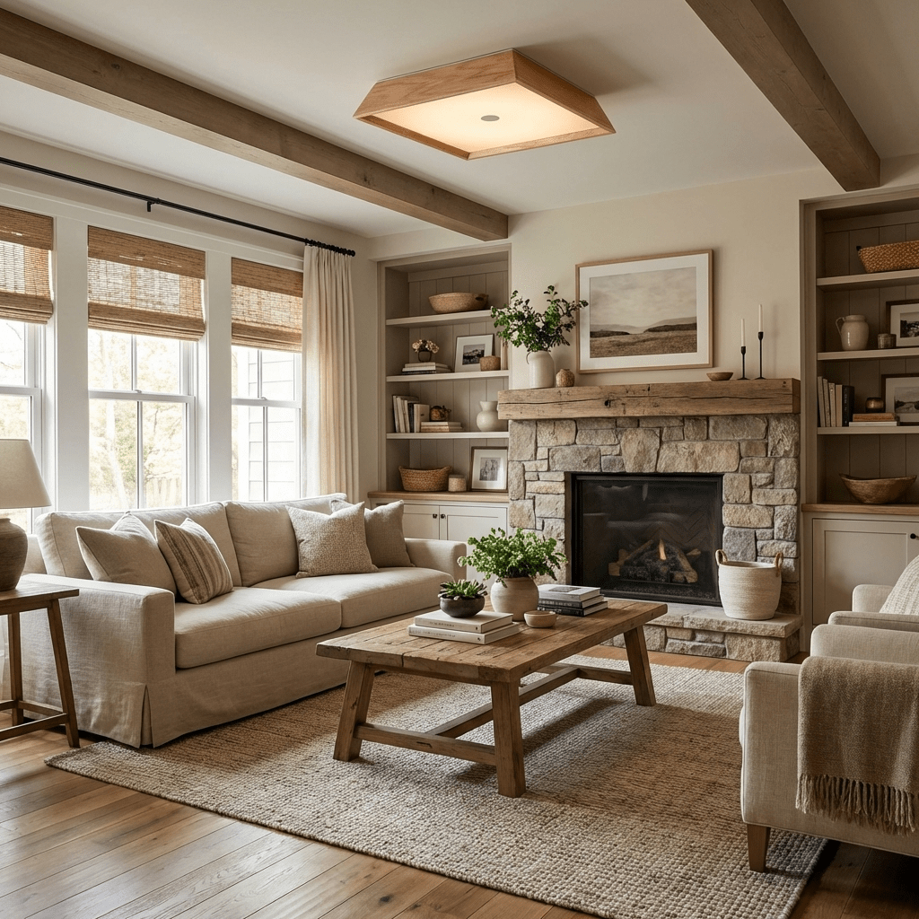 Lumo Wood Ceiling Light