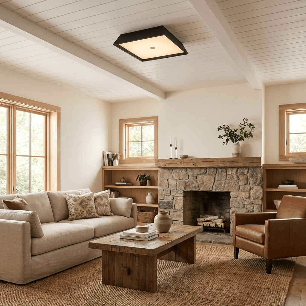 Lumo Wood Ceiling Light