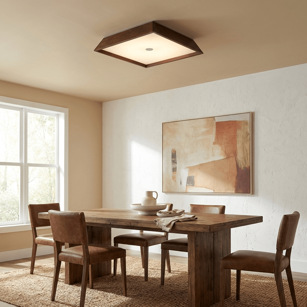 Lumo Wood Ceiling Light