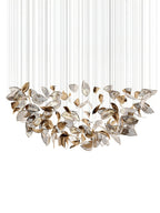 Windswept Leaf Chandelier