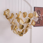 Windswept Leaf Chandelier
