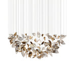 Windswept Leaf Chandelier