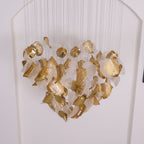 Windswept Leaf Chandelier