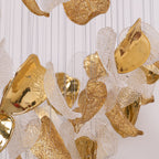 Windswept Leaf Chandelier