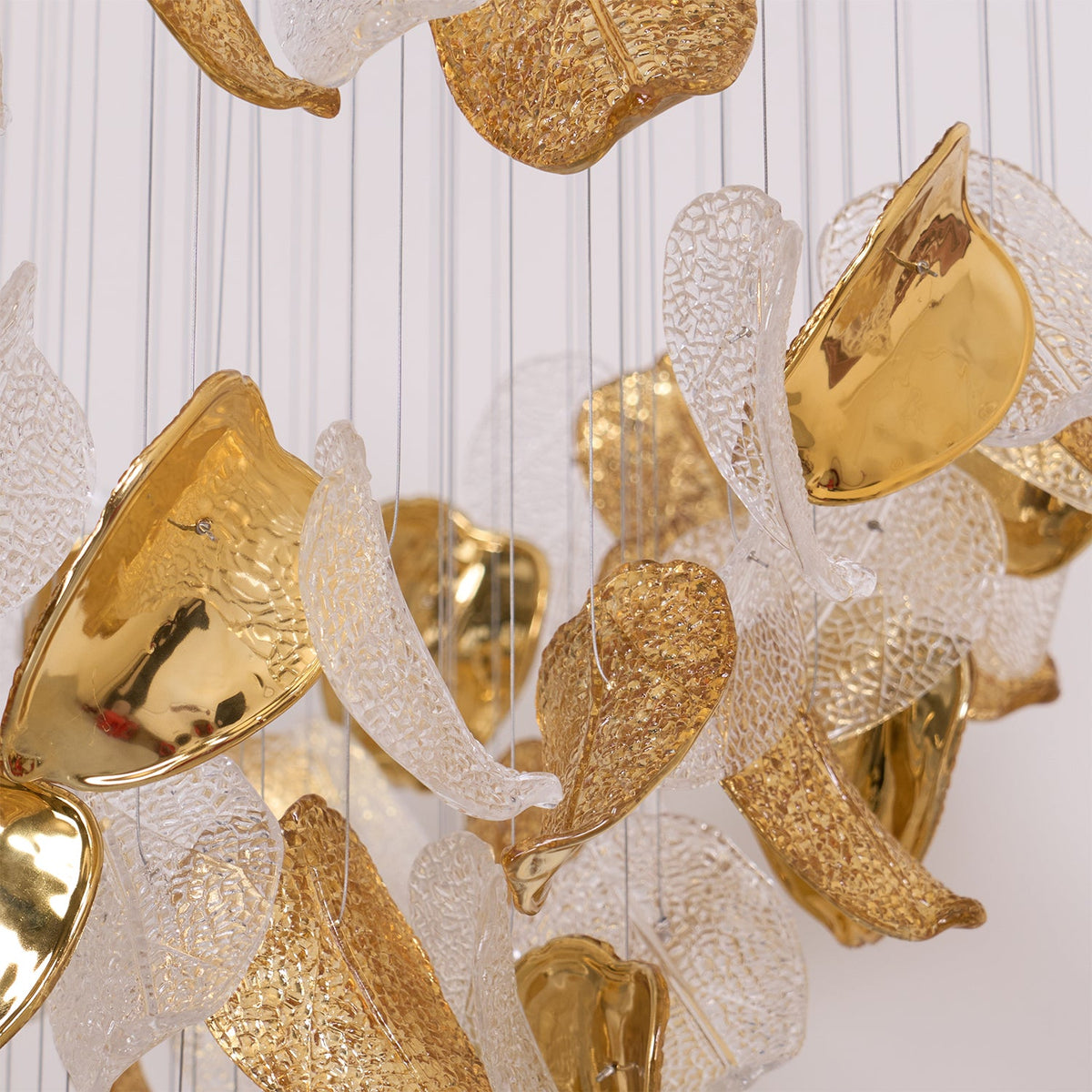 Windswept Leaf Chandelier