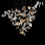Windswept Leaf Chandelier