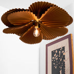 Folded Leaf Lotus Pendant Lamp