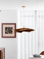 Folded Leaf Lotus Pendant Lamp
