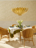 Gilded Acanthus Chandelier