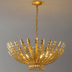 Gilded Acanthus Chandelier